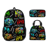 Game Controller Truck Backpack, Gamer Gift For Kids Boys Teen Adults